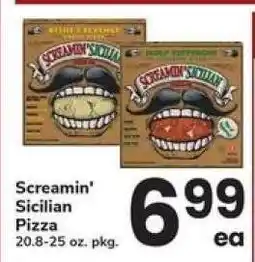 Safeway Screamin' Sicilian Pizza offer