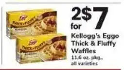 Safeway Kellogg's Eggo Thick & Fluffy Waffles offer