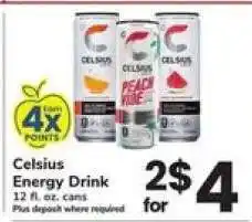 Safeway Celsius Energy Drink offer