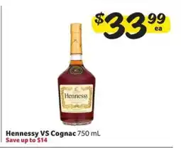 Winn Dixie Hennessy VS Cognac offer