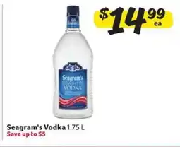 Winn Dixie Seagram's Vodka offer