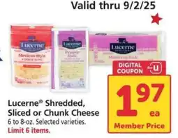 Safeway Lucerne Cheese offer