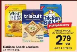Safeway Nabisco Snack Crackers offer