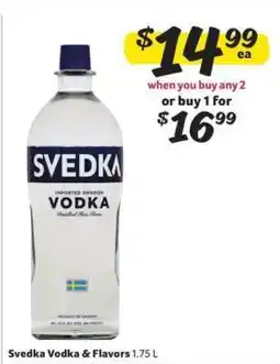 Winn Dixie Svedka Vodka & Flavors offer