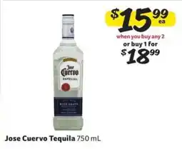 Winn Dixie Jose Cuervo Tequila offer