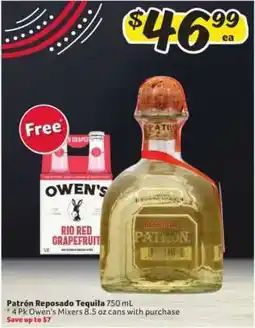 Winn Dixie Patrón Reposado Tequila offer