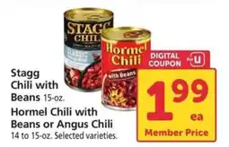 Safeway Stagg Chili with Beans offer