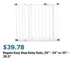 Sam's Club Regalo Easy Step Baby Gate, 29 - 34 or 35 - 38.5 offer