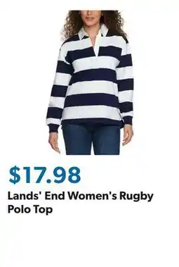 Sam's Club Lands' End Women's Rugby Polo Top offer