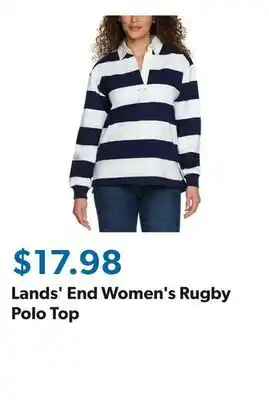 Sam's Club Lands' End Women's Rugby Polo Top offer