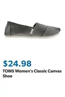 Sam's Club TOMS Women's Classic Canvas Shoe offer