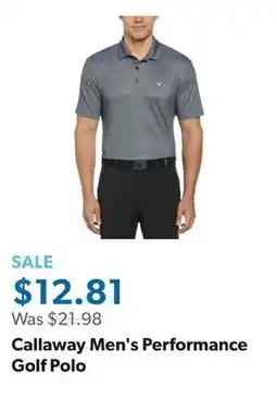 Sam's Club Callaway Men's Performance Golf Polo offer