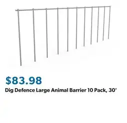 Sam's Club Dig Defence Large Animal Barrier 10 Pack, 30' offer
