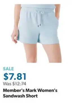 Sam's Club Member's Mark Women's Sandwash Short offer