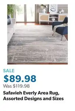 Sam's Club Safavieh Everly Area Rug, Assorted Designs and Sizes offer