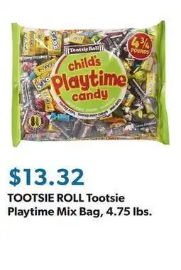 Sam's Club TOOTSIE ROLL Tootsie Playtime Mix Bag, 4.75 lbs offer