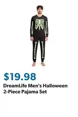 Sam's Club DreamLife Men's Halloween 2-Piece Pajama Set offer
