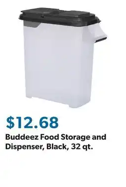 Sam's Club Buddeez Food Storage and Dispenser, Black, 32 qt offer