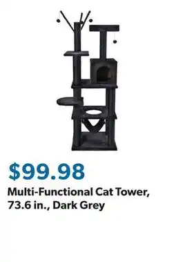 Sam's Club Multi-Functional Cat Tower, 73.6 in., Dark Grey offer