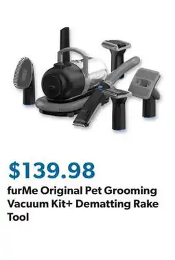 Sam's Club furMe Original Pet Grooming Vacuum Kit+ Dematting Rake Tool offer