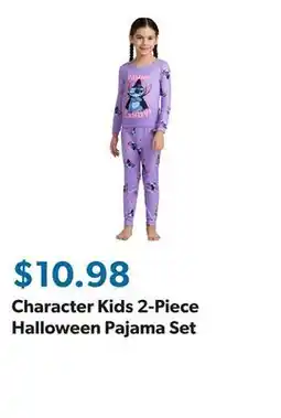 Sam's Club Character Kids 2-Piece Halloween Pajama Set offer