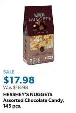 Sam's Club HERSHEY'S NUGGETS Assorted Chocolate Candy, 145 pcs offer