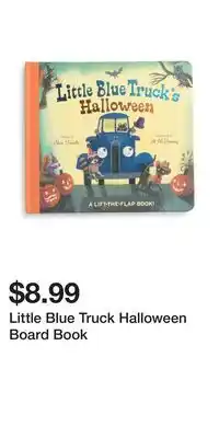 TJ Maxx Little Blue Truck Halloween Board Book offer