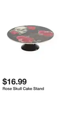 TJ Maxx Rose Skull Cake Stand offer