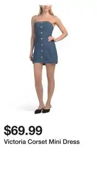 TJ Maxx Victoria Corset Mini Dress offer