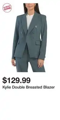 TJ Maxx Kylie Double Breasted Blazer offer