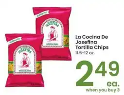 Albertsons La cocina de josefina tortilla chips offer