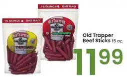 Albertsons Old Trapper Beef Sticks offer