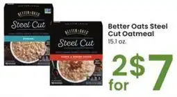 Albertsons Better Oats Steel Cut Oatmeal offer