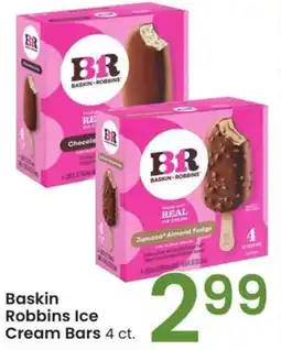 Albertsons Baskin Robbins Ice Cream Bars offer