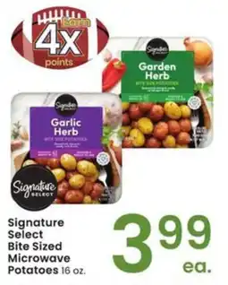 Albertsons Signature Select Bite Sized Microwave Potatoes offer