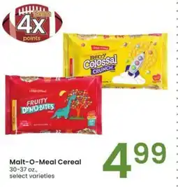 Albertsons Malt-O-Meal Cereal offer