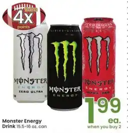 Albertsons Monster Energy Drink offer