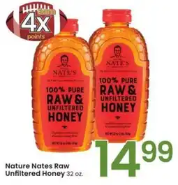 Albertsons Nature nates raw unfiltered honey offer