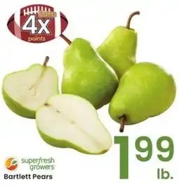 Albertsons Bartlett pears offer