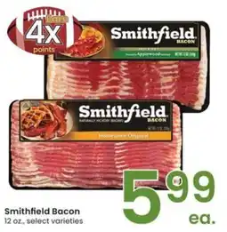 Albertsons Smithfield bacon offer
