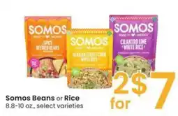 Albertsons Somos beans or rice offer