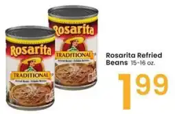 Albertsons Rosarita refried beans offer