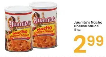 Albertsons Juanita's Nacho Cheese Sauce offer