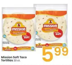 Albertsons Mission Soft Taco Tortillas offer