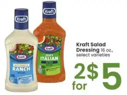 Albertsons Kraft Salad Dressing offer