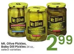 Albertsons Mt. Olive Pickles, Baby Dill Pickles offer