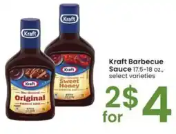 Albertsons Kraft Barbecue Sauce offer