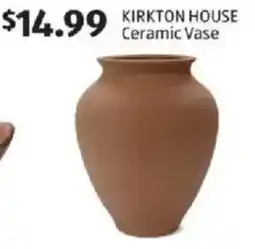 Aldi Kirkton house ceramic vase offer