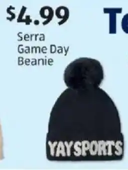 Aldi Serra Game Day Beanie offer