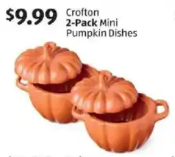 Aldi Crofton Mini Pumpkin Dishes offer